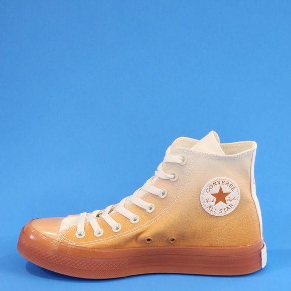 Converse CTAS CX Hi 'Gradient' Egret/Monarch Canvas Unisex Sneakers A01687C NWT - Picture 3 of 6